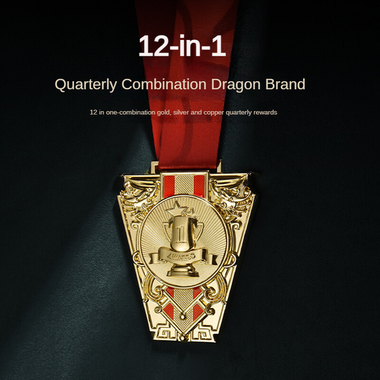 Custom Metal Medals | Personalized Award Medallion with Logo | Sports, Events, Trophies, Marathon, Military