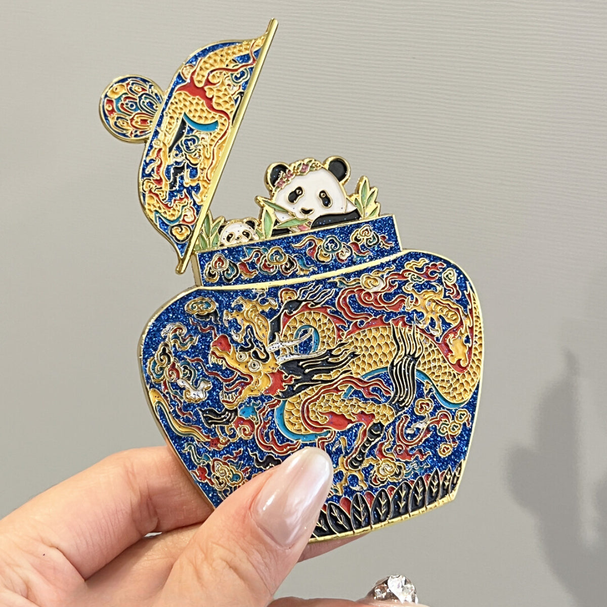 Metal Cultural and Creative Refrigerator Magnet Museum Souvenir Gift