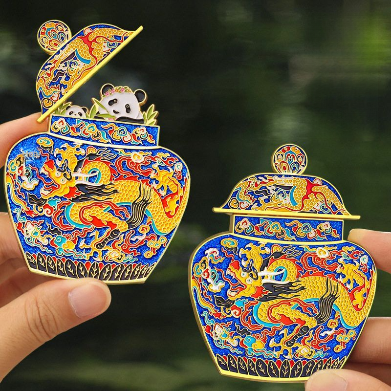 Metal Cultural and Creative Refrigerator Magnet Museum Souvenir Gift
