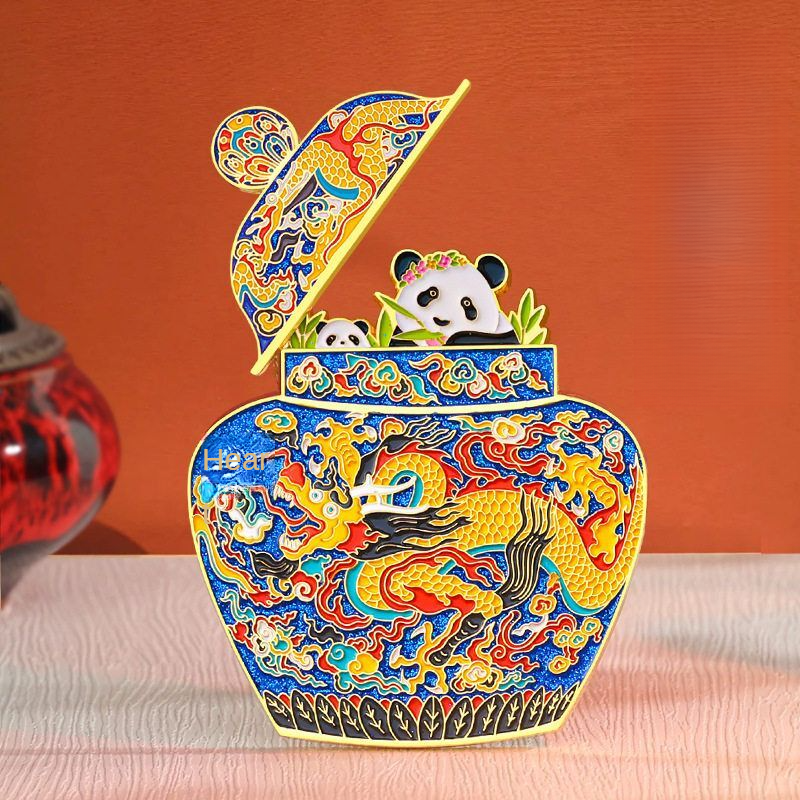 Metal Cultural and Creative Refrigerator Magnet Museum Souvenir Gift