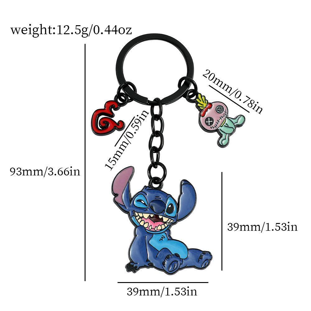 Customized Metal Anime Keychain – Personalized Cartoon Keychain
