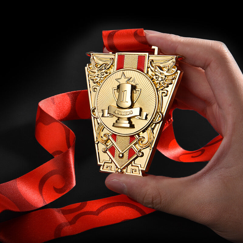 Custom Metal Medals | Personalized Award Medallion with Logo | Sports, Events, Trophies, Marathon, Military