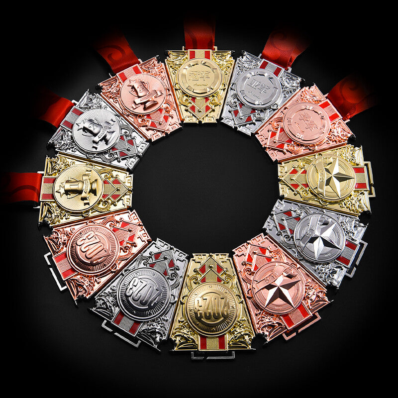 Custom Metal Medals | Personalized Award Medallion with Logo | Sports, Events, Trophies, Marathon, Military